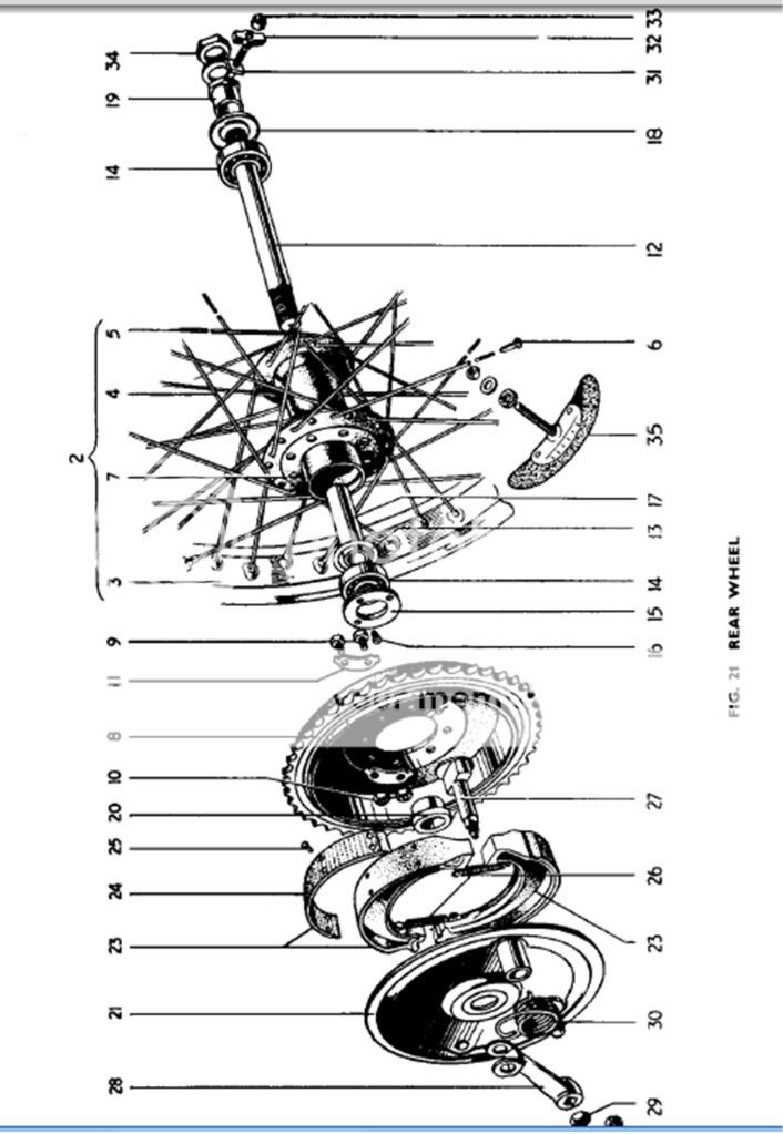 40 bicycle rear axle assembly diagram Wiring Diagrams Explained